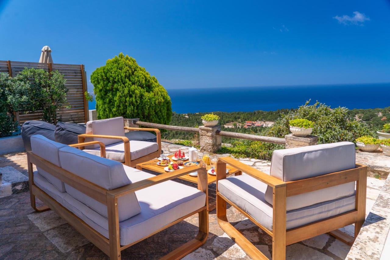Blue Horizon Cottages Tzamarelata Extérieur photo
